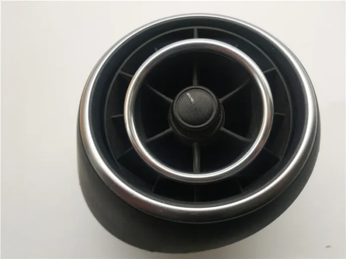 Accessoires de voiture 4 pièces/ensemble pour Audi A1 2010 – 2017, autocollant de sortie d'air en alliage d'aluminium/panneau de bord, anneau de décoration de sortie d'air 20