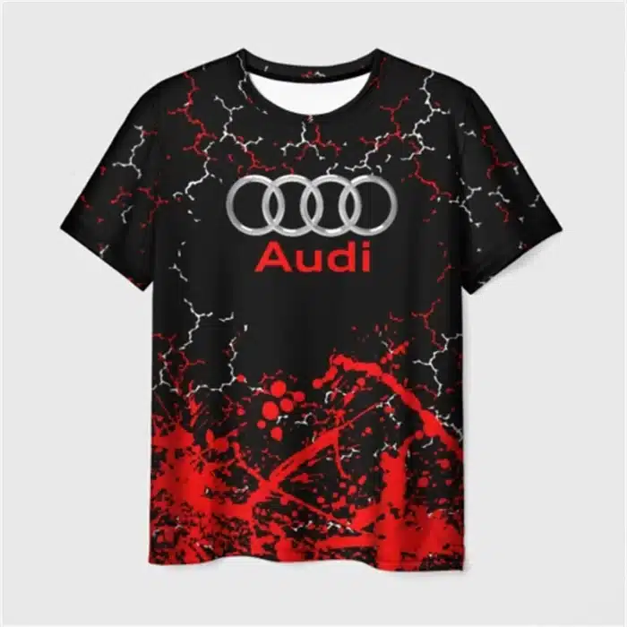 T-Shirt audi rouge 5