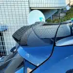 Pièce d'auto pour Audi A3 Sportback 8P SPOILER d'aile Facelift 2004-2013 ABS plastique brillant noir SPOILER d'aile de voiture A3 hayon 1