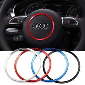 Anneaux centre volant aluminium Audi A1