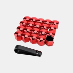 Cache écrou rouge chrome Audi